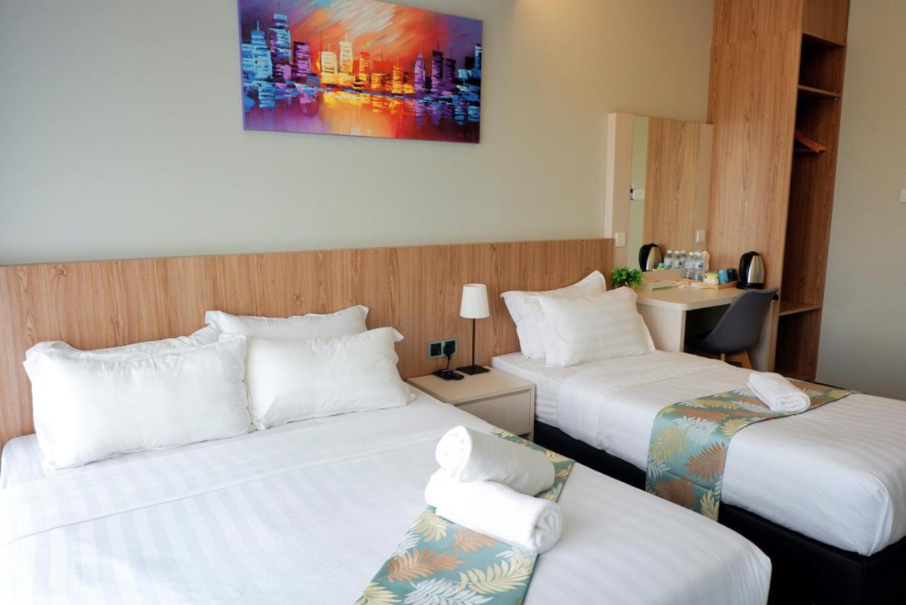 Flypod Hotel Kota Kinabalu Kültér fotó